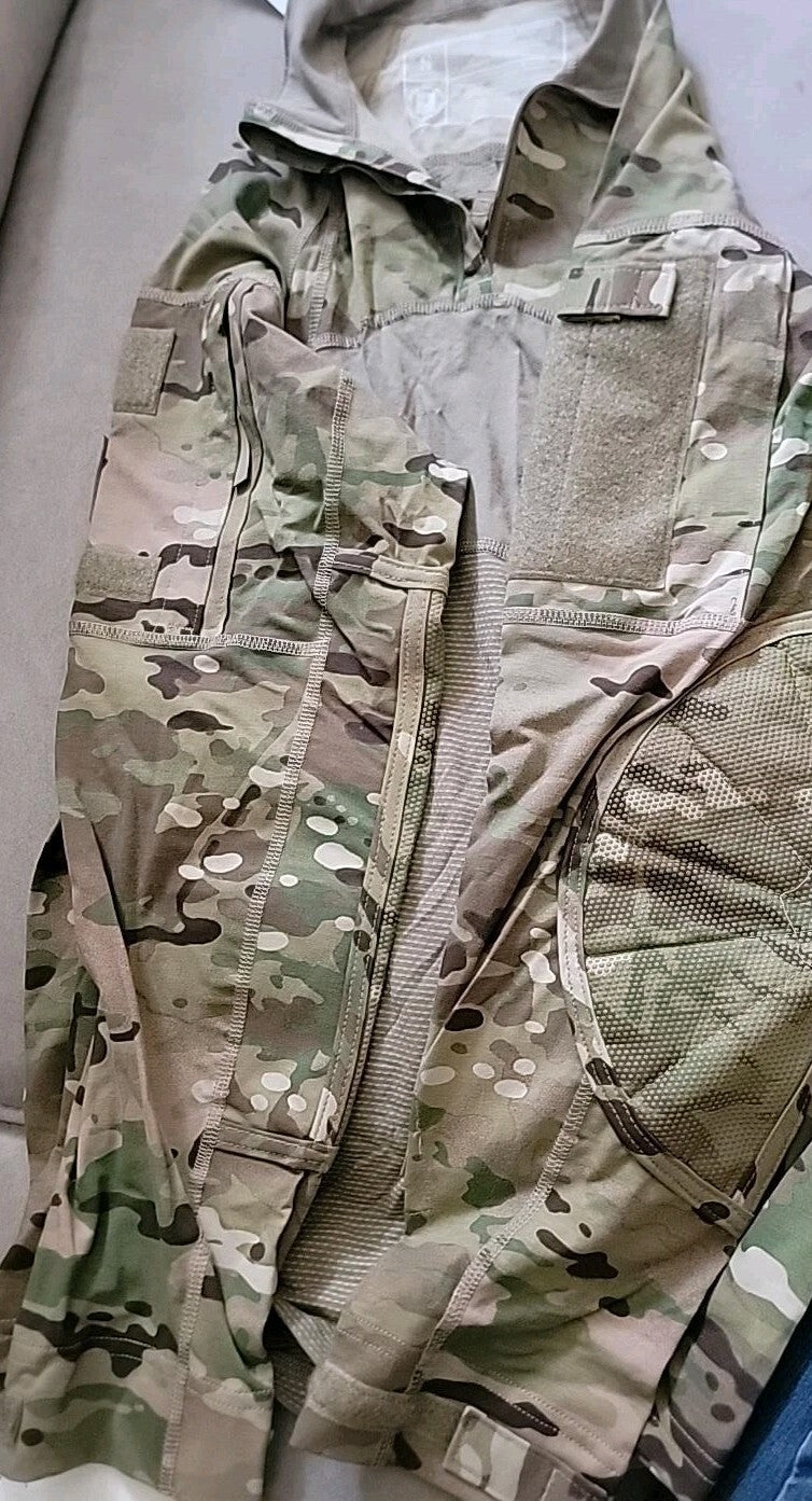 USGI Army Combat Shirt ACS FR Multicam OCP Small NIB Alphapointe Made USA