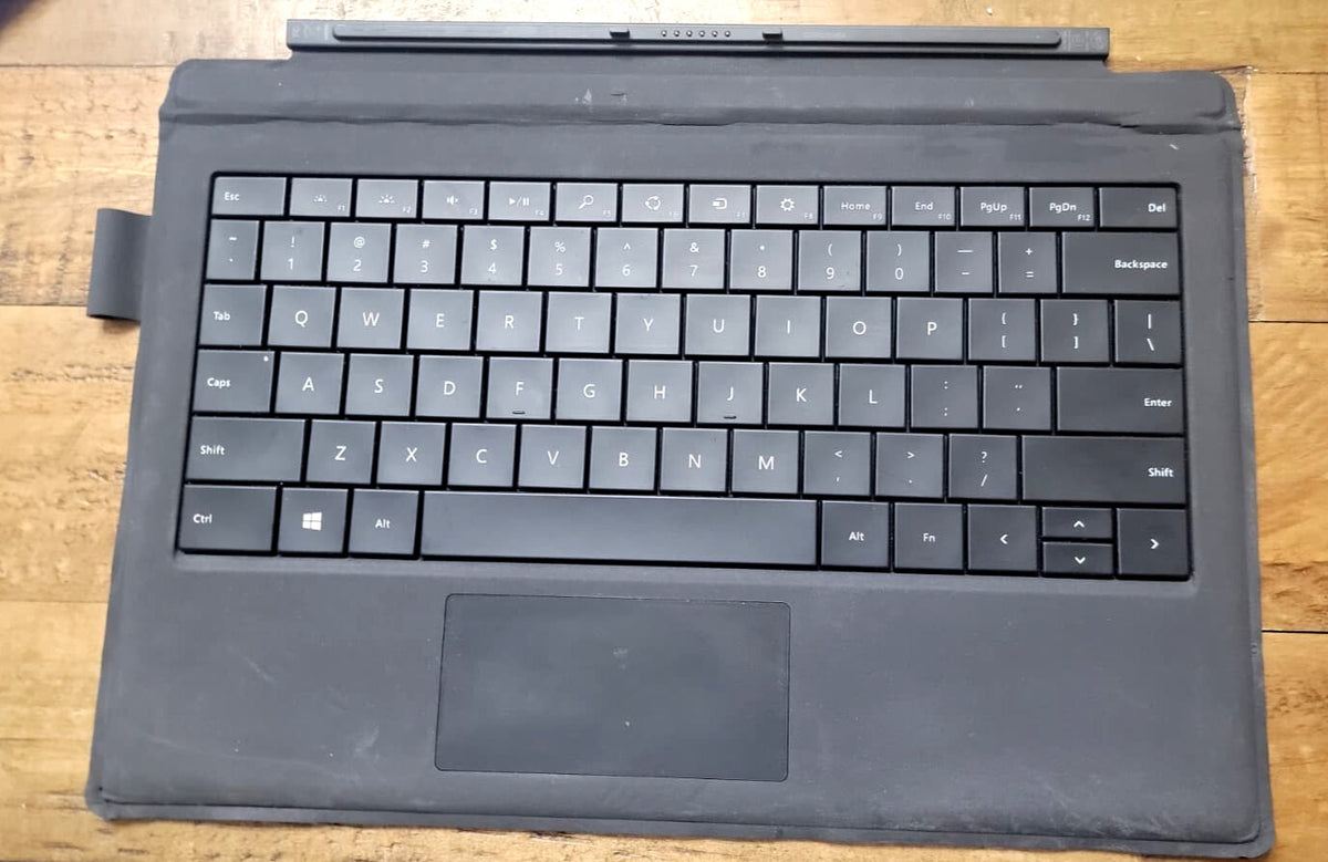 Microsoft Surface Type Cover Keyboard Black w/ Touchpad for Surface Pro