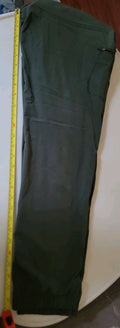 Eddie Bauer Womens 8 Fleece Lined Pull On Pants Black Stretch Hiking Outdoor