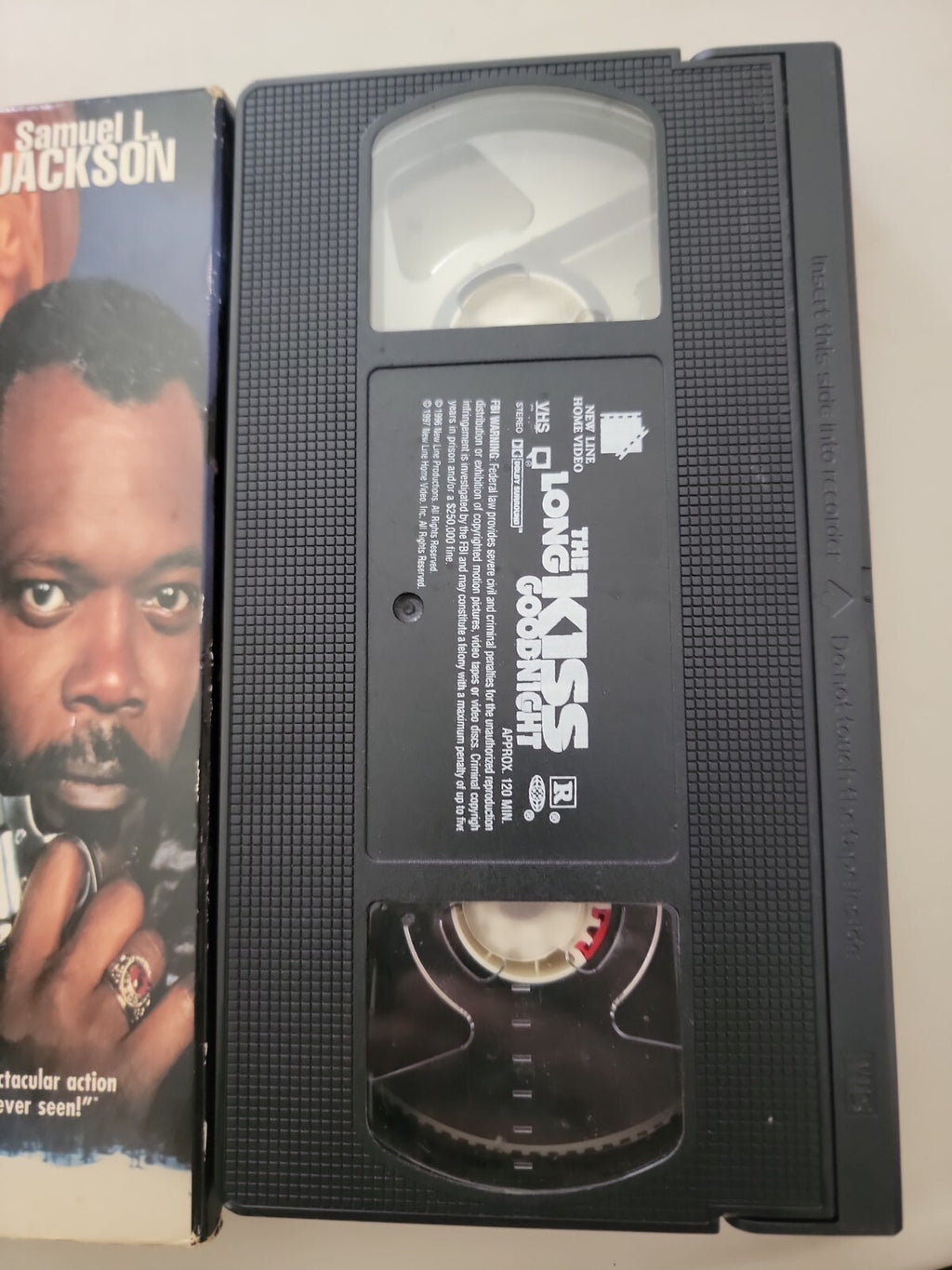 The Long Kiss Goodnight (VHS, 1997) Geena Davis