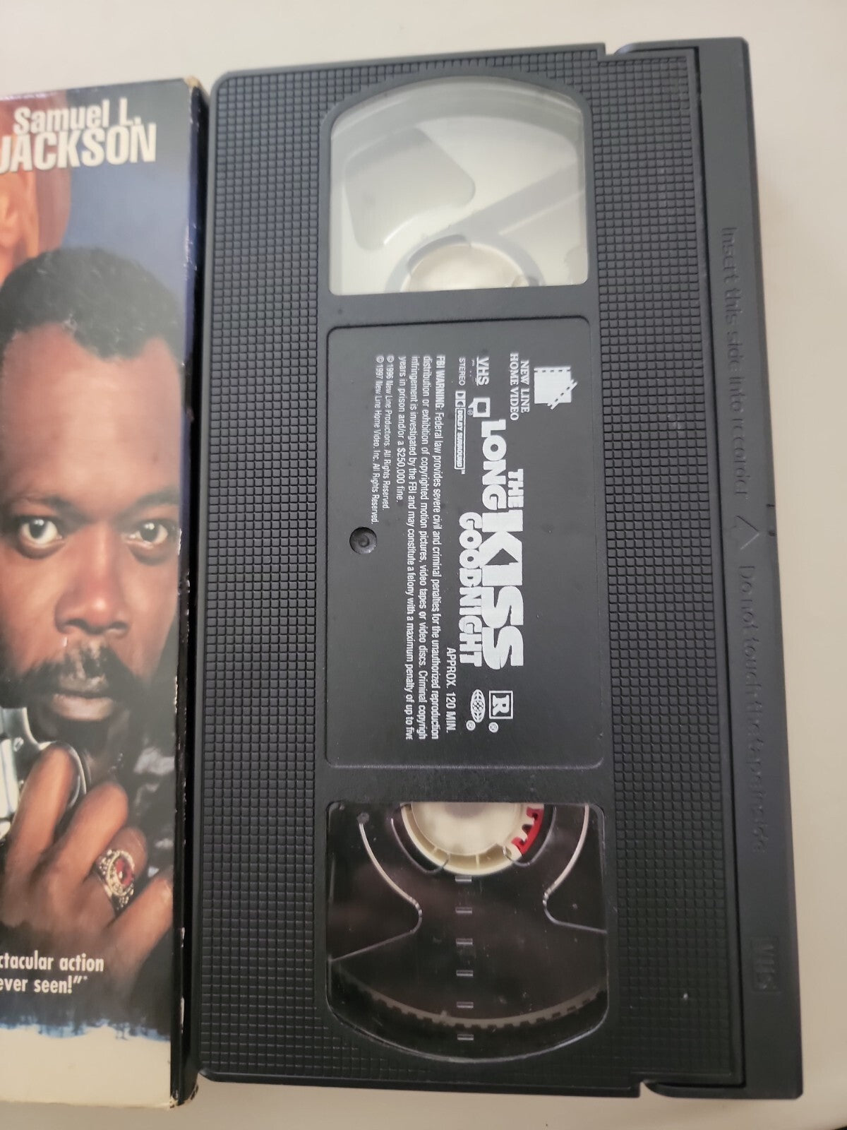 The Long Kiss Goodnight (VHS, 1997) Geena Davis
