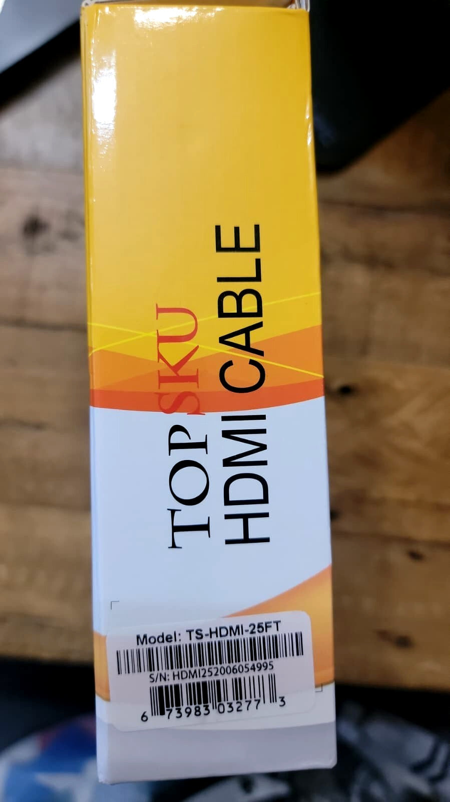 25FT HDMI Cable 4K 2160P High Speed w/ Ethernet Gold Plated TOPSKU Brand New