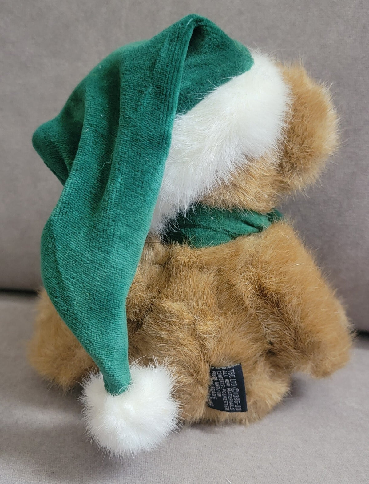 Boyds Bears Plush "C.Z. Comet" teddy bear Christmas star green scarf & hat