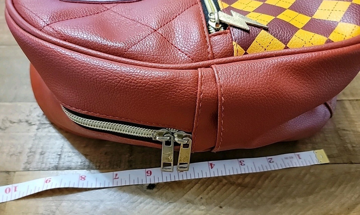 Harry Potter Gryffindor mini backpack red faux leather small bag