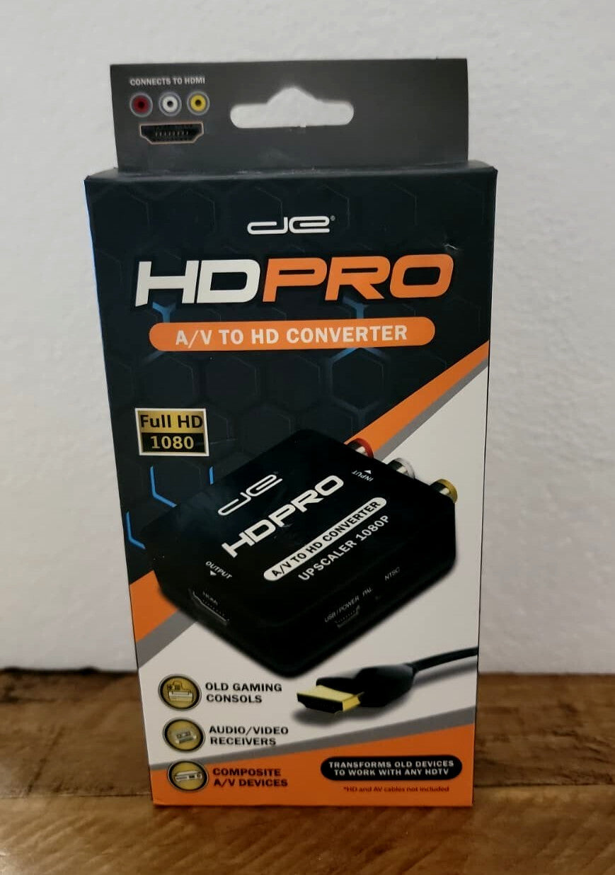 CJE HD Pro A/V to HD Converter – 1080p (A/V to HD) New-Open Box