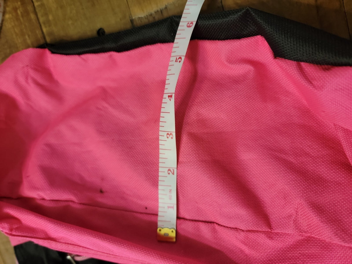 Trailmaker Pink Black Backpack School Travel Book Bag NWT