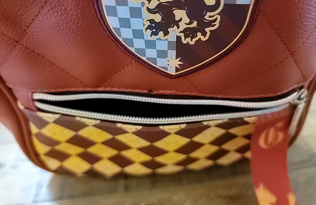 Harry Potter Gryffindor mini backpack red faux leather small bag