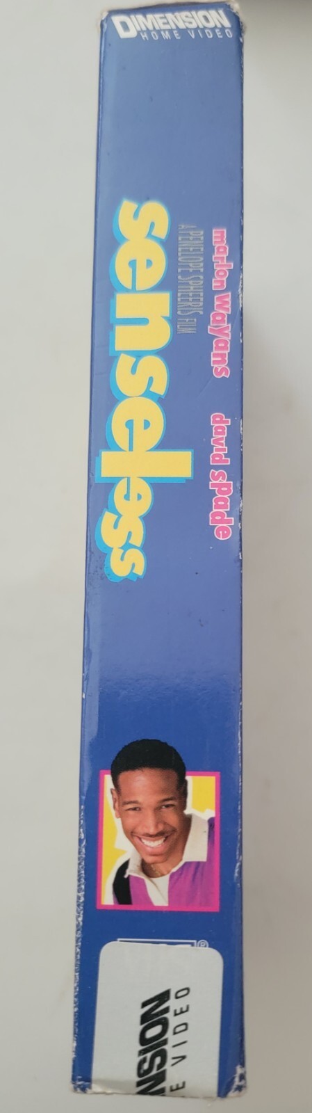 Senseless VHS 1998 Marlon Wayans David Spade Dimension Blockbuster Former...