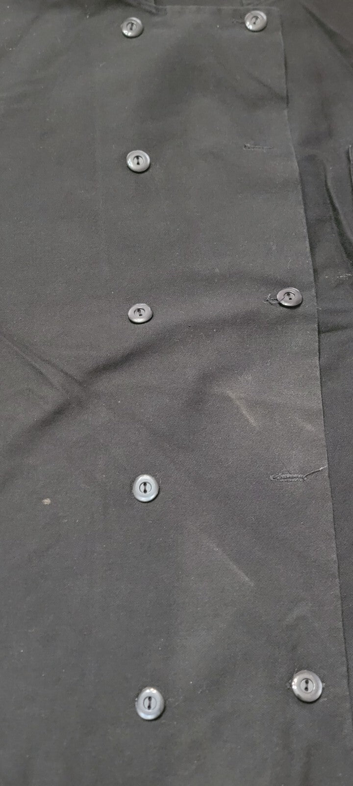 Chef Uniform Bundle Black Chef Coat Pants & Hat Dickies Fame Chef Size
