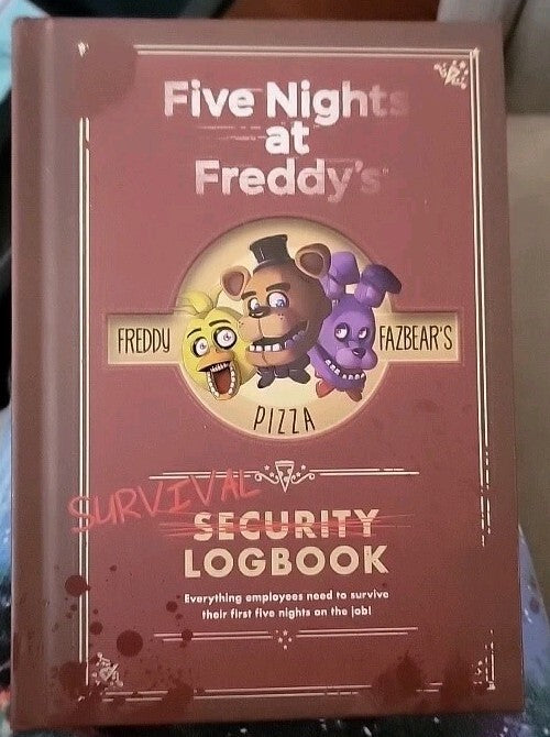Five Nights at Freddy's Survival Security  Logbook-Kid's Activity Book Hardcover