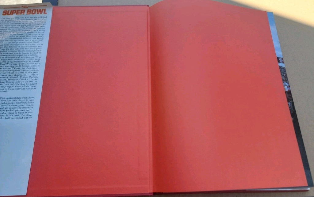 The Super Bowl Roland Lazenby Hardcover NFL Football History Book