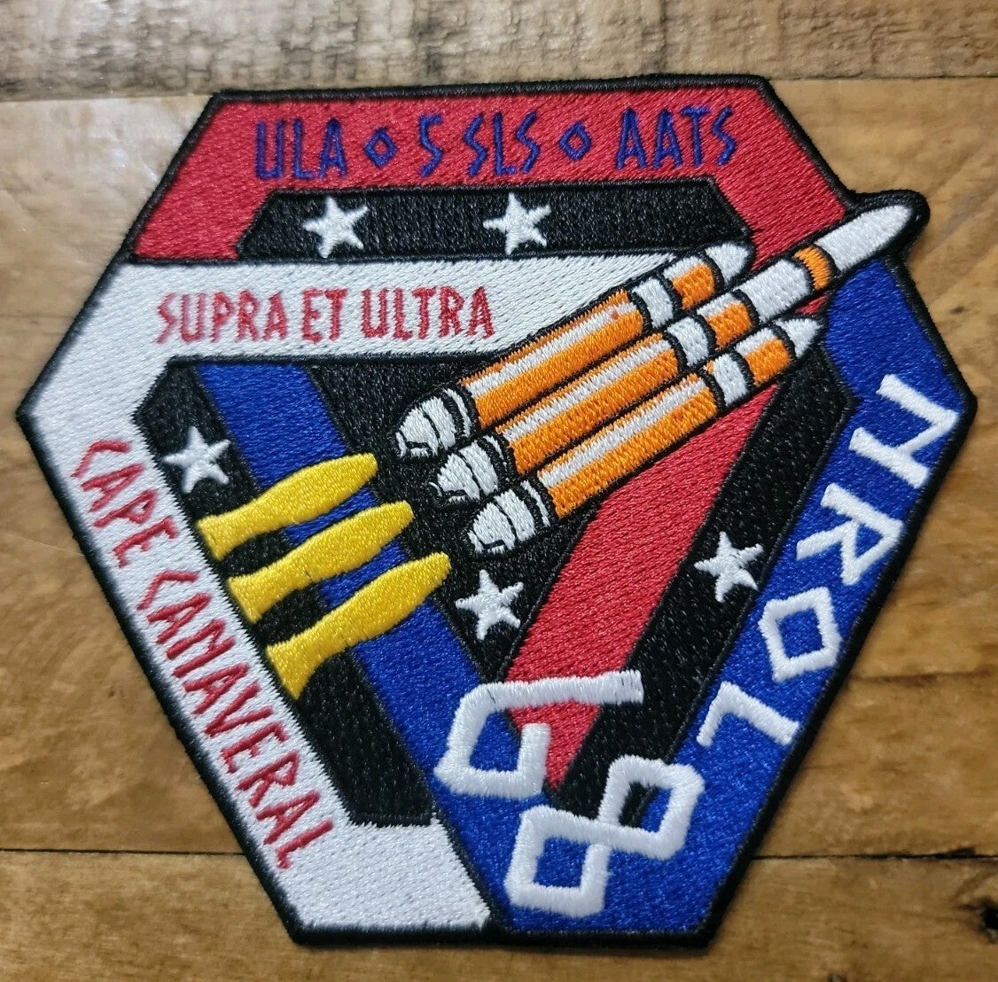 NROL-68 ULA Delta IV heavy Cape Canaveral Space Mission embroidered patch supra