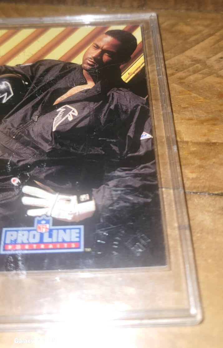 1991 Pro Line Portraits - Andre Rison #118 Pro Line Certified Autograph Seal