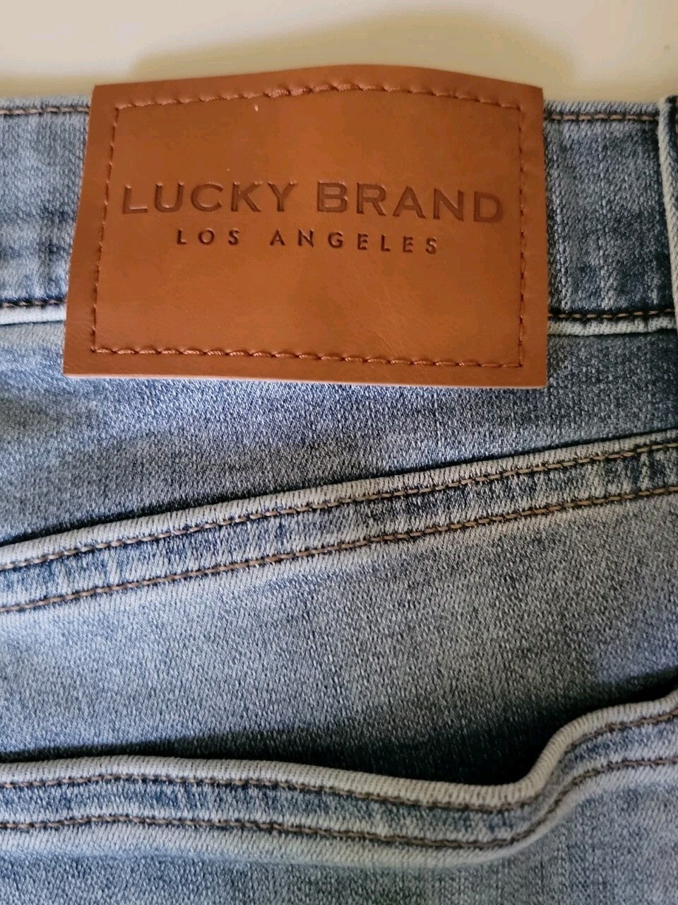 Lucky Brand Ava Jeans Womens 8 29 Mid Rise Crop Skinny Blue Stretch Denim