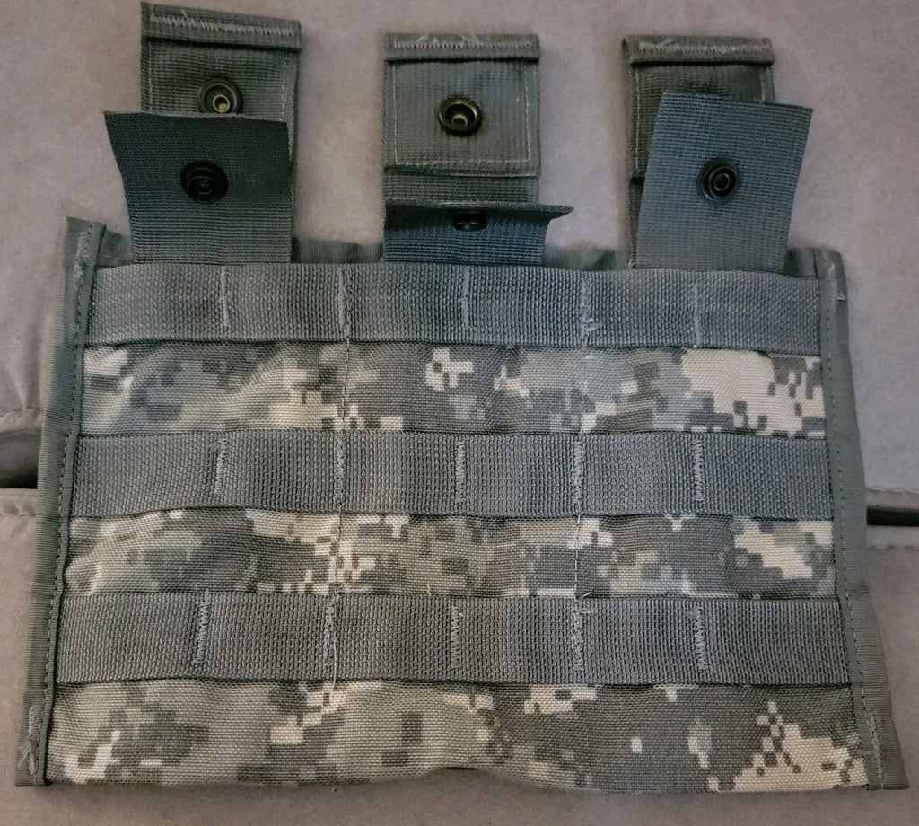 NEW USGI Military ACU Triple Mag Pouch Magazine 30 Round Shingle Surplus MOLLE