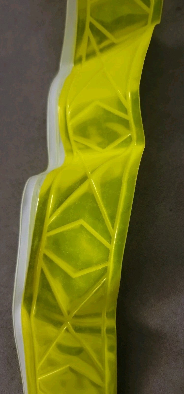 Reflective PT Safety Belt Fluorescent Yellow White Adjustable Military Running