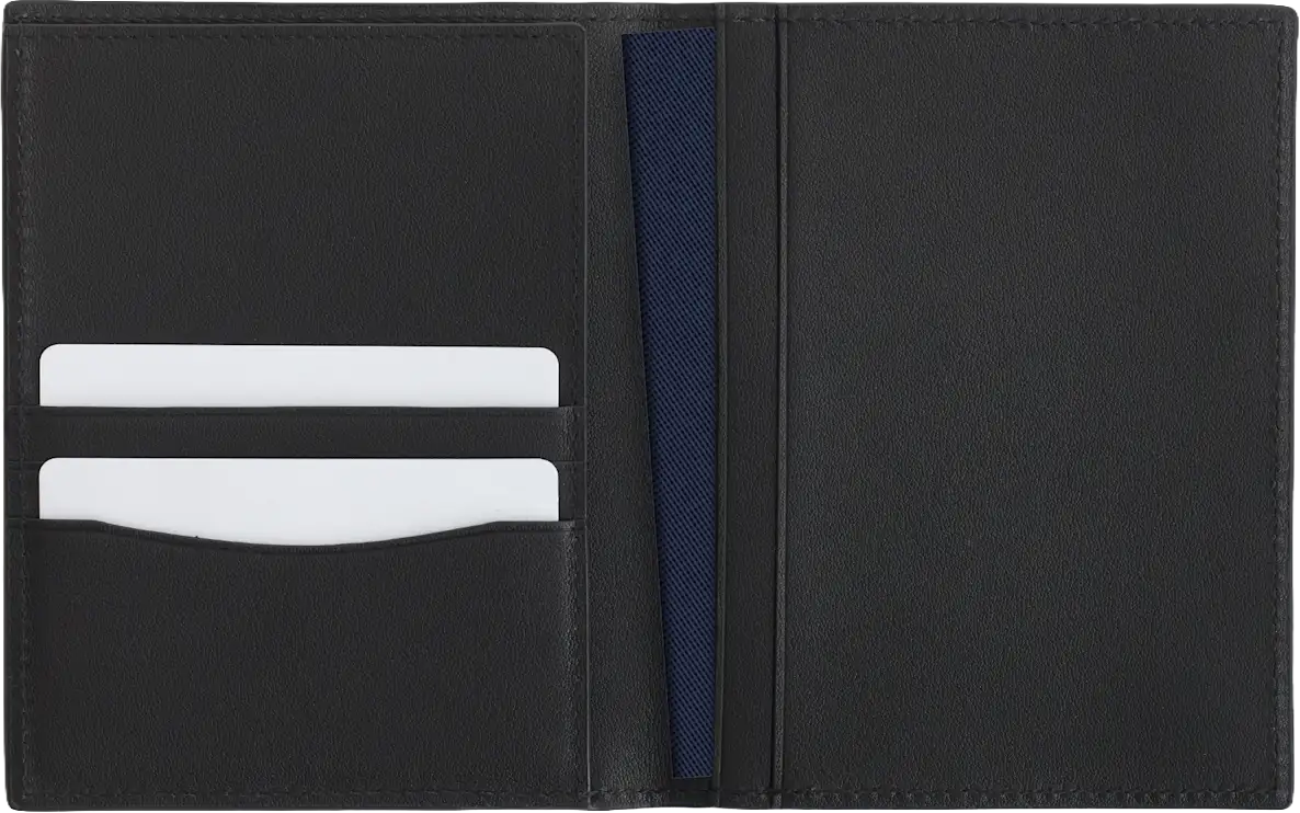 RFID Passport Holder with Passport Ribbon | Top-Grain Nappa Leather | RFID Blocking