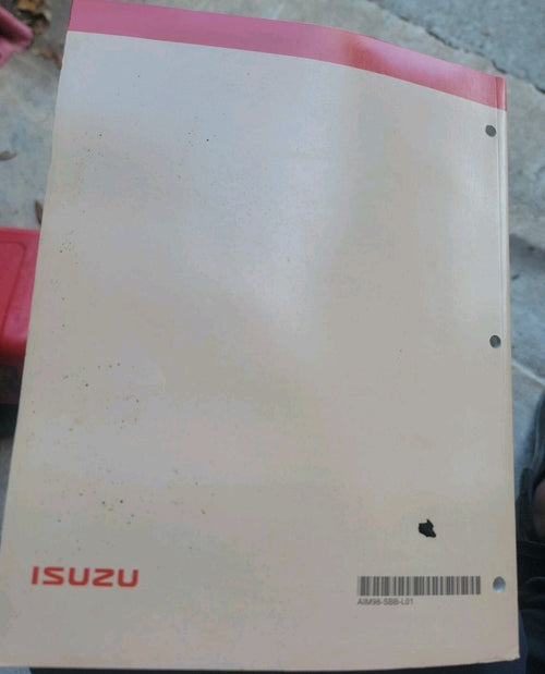 1998 Isuzu Technical Service bulletins OEM dealer manual rodeo amigo SUV