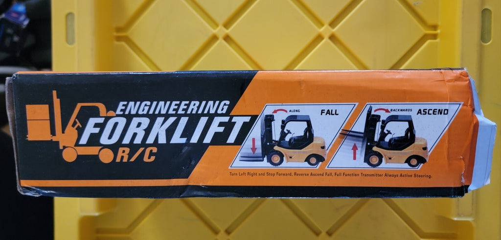 RC Engineering Forklift Toy 6 Function Radio Control 40MHz No. B039 w/ Box