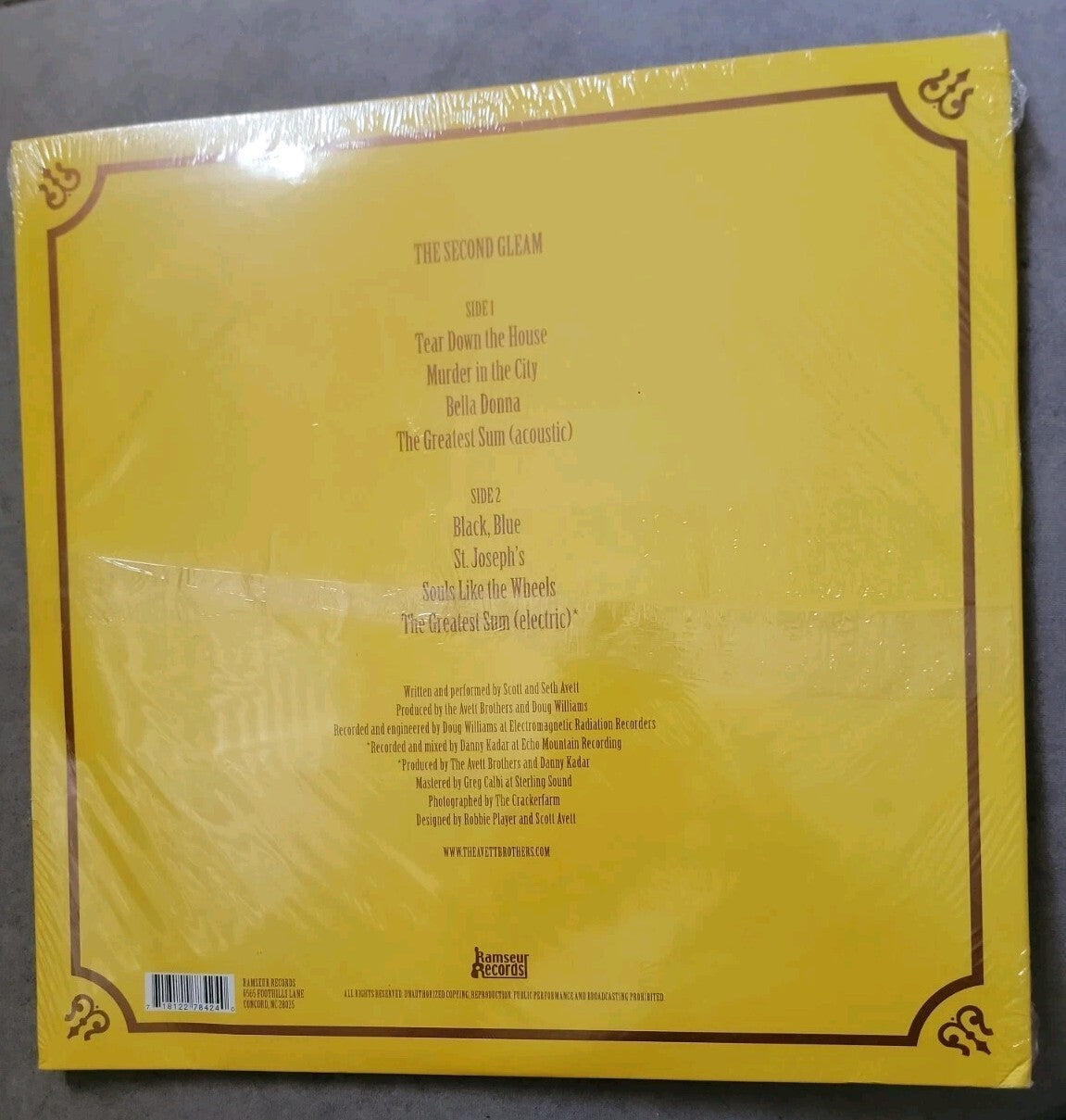 The Avett Brothers The Gleam II LP Vinyl Record Sealed Rare Original Ramseur OOP