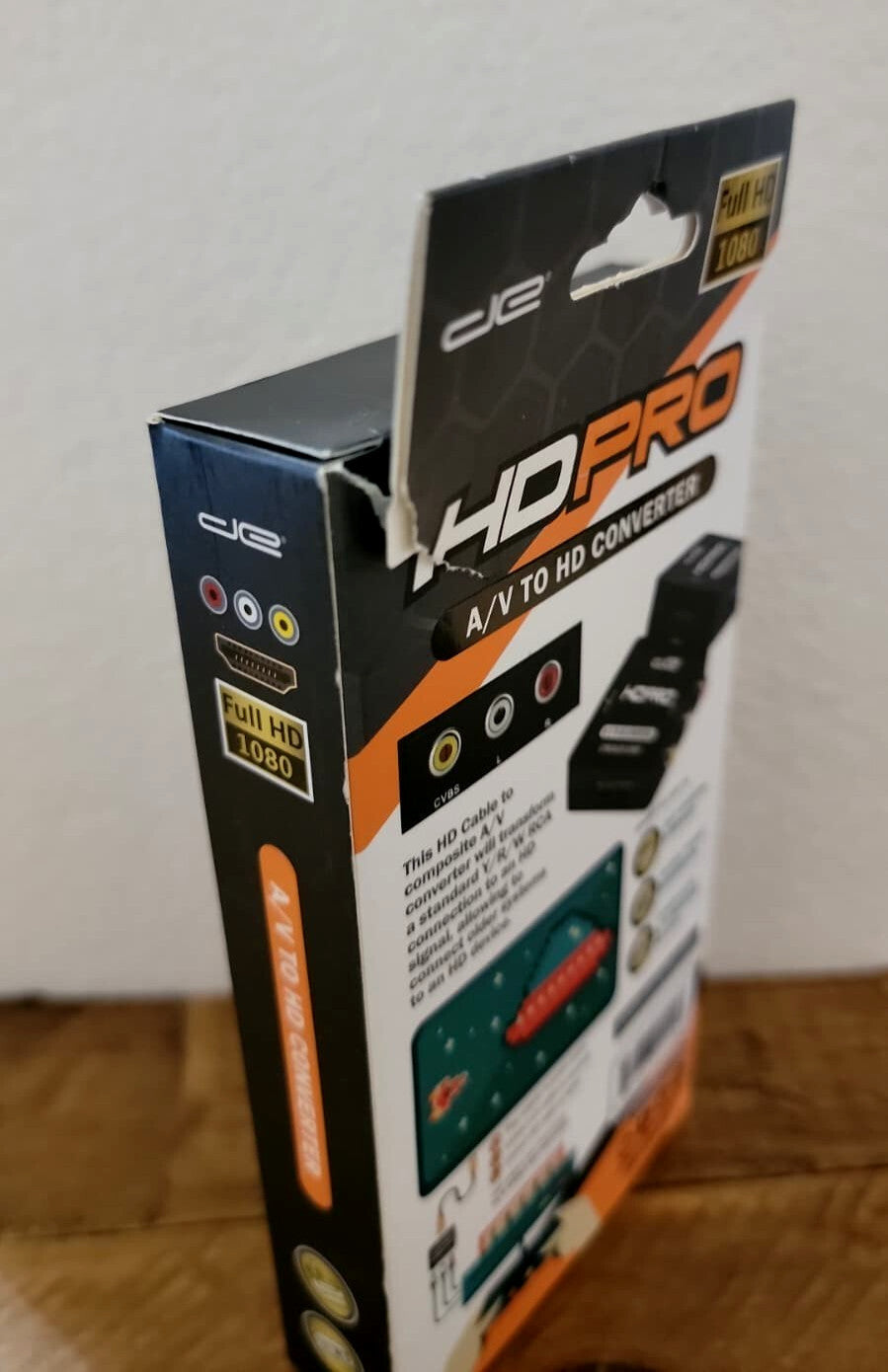 CJE HD Pro A/V to HD Converter – 1080p (A/V to HD) New-Open Box