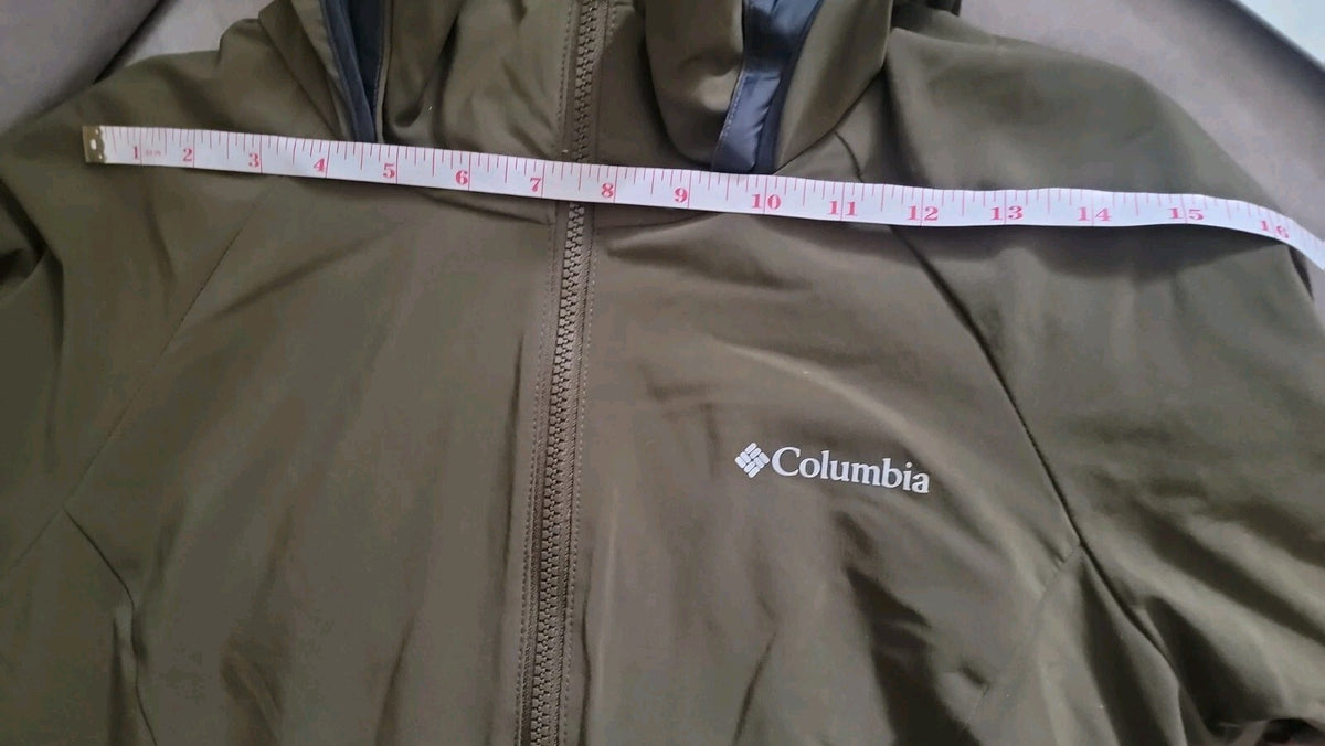 Columbia Women's Switchback Lined Long Jacket, Olive Green, Medium