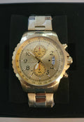 New Invicta Specialty Men's Gold Tone Quartz Chronograph Watch 47mm w/Box