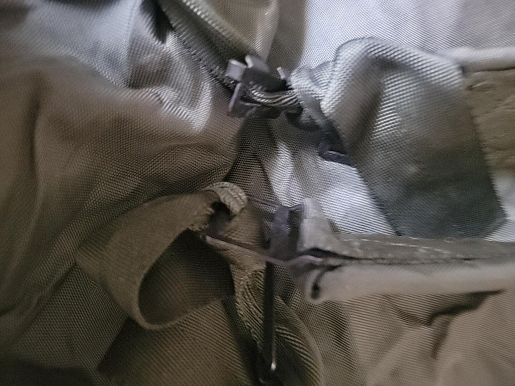 US Military OD Green Duffle Bag Backpack Straps Surplus Deployment Travel Bag