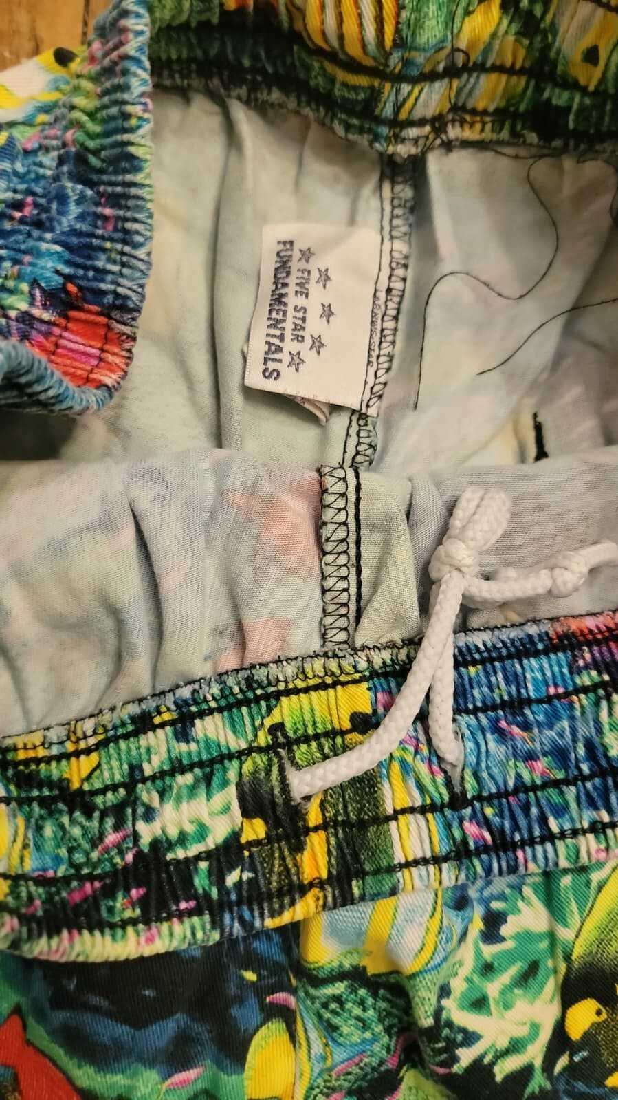 Five Star Fundamentals Aquarium Fish Chef Scrub Pants & Hat Set XS Colorful
