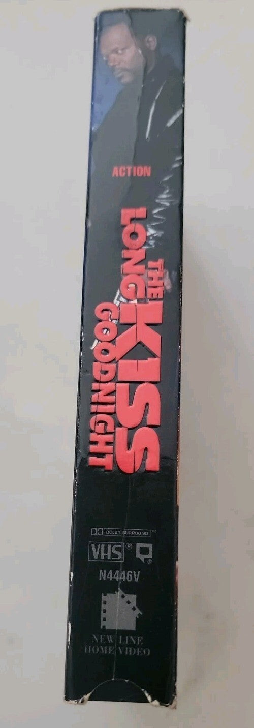 The Long Kiss Goodnight (VHS, 1997) Geena Davis