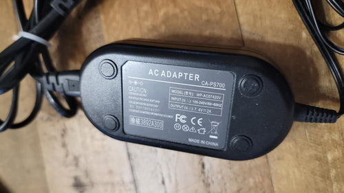 AC Adapter CA-PS700 + Dummy Battery DC Coupler Camera Power Supply