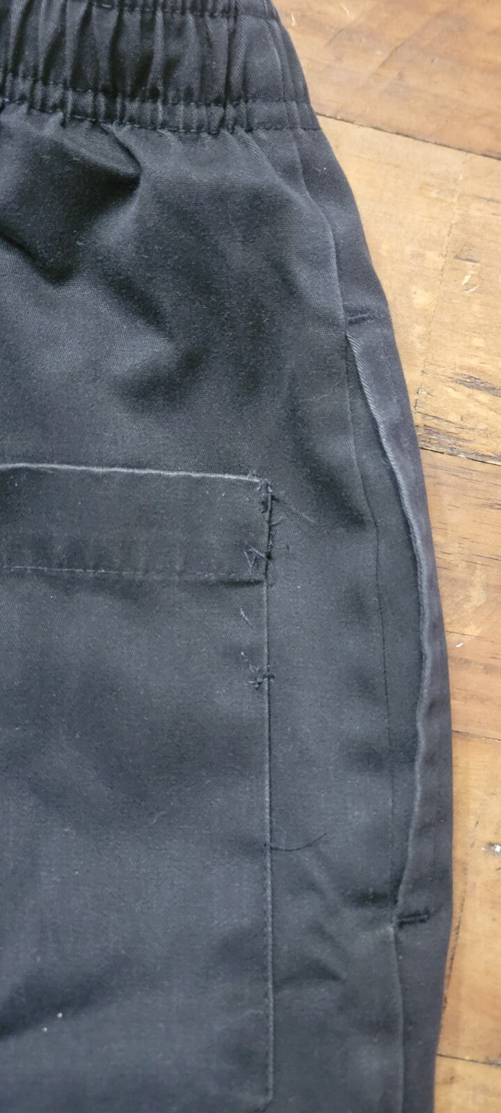 Chef Uniform Bundle Black Chef Coat Pants & Hat Dickies Fame Chef Size