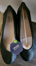 Croft & Barrow Baritone Flats Women's Size 7.5 Black Ortholite