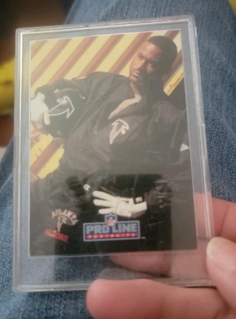 1991 Pro Line Portraits - Andre Rison #118 Pro Line Certified Autograph Seal