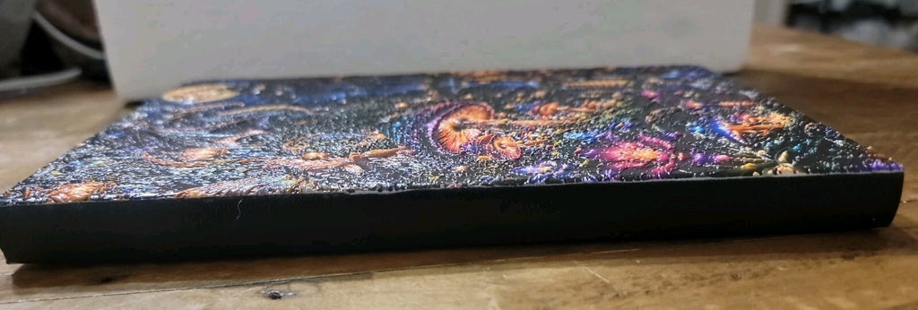 Moleskine Classic Hardcover journal custom UV printed fantasy fairy dragon
